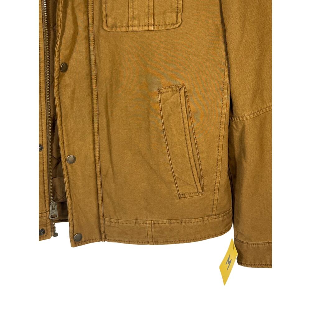 Levi’s Men’s Tan Canvas Quilted Utility Field Jacket Size Medium NWT - Picture 7 of 11